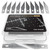 Arteza Hobby Knife Blades, Set of 120, No. 11 Fine-Point Carbon-Steel Art Blades, Craft Supplies for Precision Cutting of Wood, Plastic, Paper, Leath