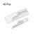 HARFINGTON 40pcs Exacto Knife Blades #16 Hobby Knife Replacement Blades Spare Precision Exacto Blades Hobby Knife Blade Refills for DIY, Art, Cutting