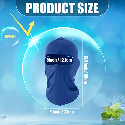 Handepo 24 Pcs Ski Mask Cover Full Face Mask Balaclava Summer Face Cover UV Protection for Men Women Outdoor Sports Multicolor