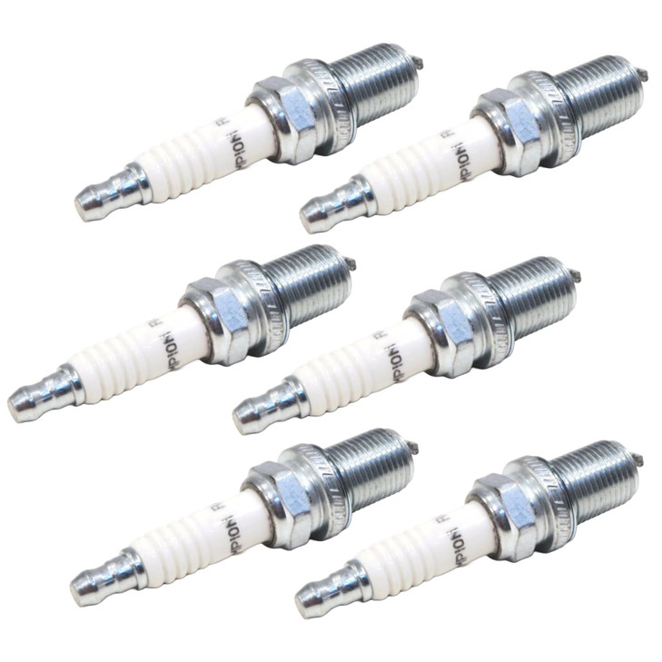 Champion RC12YC (71G) (71) Copper Plus Small Engine Spark Plug, 1 Box of 6 Plugs