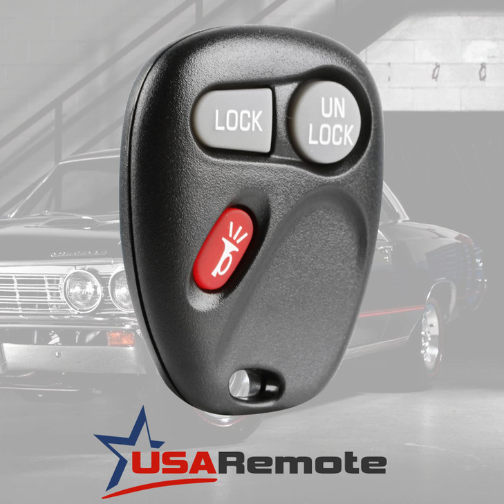 2001 2002 Key Fob Keyless Entry Remote fits Cadillac Escalade/Chevy Avalanche S10 Silverado Suburban Tahoe/GMC Sierra Sonoma Yukon (KOBLEAR1XT, 15042