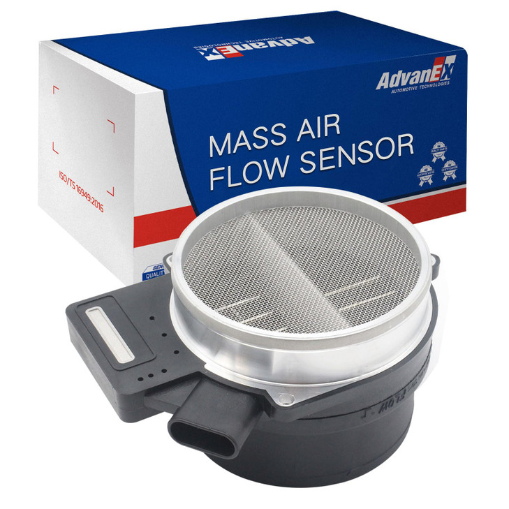 AdvanEX Mass Air Flow Sensor MAF Compatible with Chevrolet Silverado Suburban Escalade Tahoe Yukon 99-07 /Cadillac Rainier Deville Eldorado 00-05 /Po