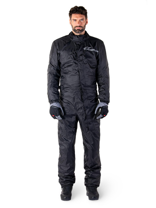 Alpinestars Hurricane Rain v2 Waterproof Motorcycle Suit, Lightweight All-Weather Rain Gear with Reflective Safety Features, Durable Compact Design f