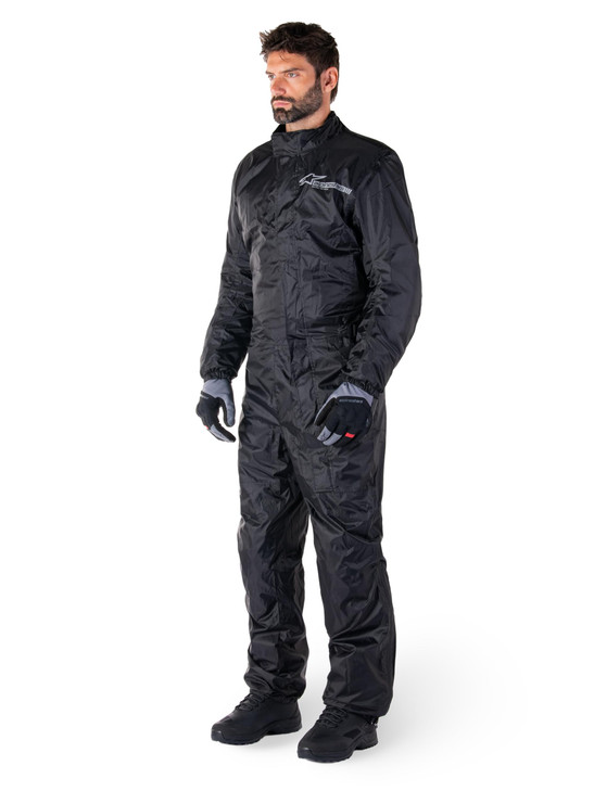 Alpinestars Hurricane Rain v2 Waterproof Motorcycle Suit, Lightweight All-Weather Rain Gear with Reflective Safety Features, Durable Compact Design f