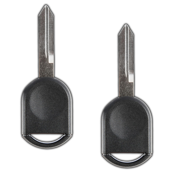 KeylessOption Car Key Replacement for 2000-2017 Ford Lincoln Mazda Mercury Ignition Transponder, H84 H92 40 80 Bit - 2 Pack