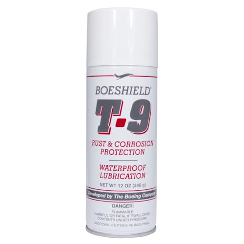 BOESHIELD T-9 Rust Remover - Long-Lasting Rust & Corrosion Inhibitor/Protection and Waterproof Lubrication | Fluid Film Spray | T9 Lubricant Spray Ca