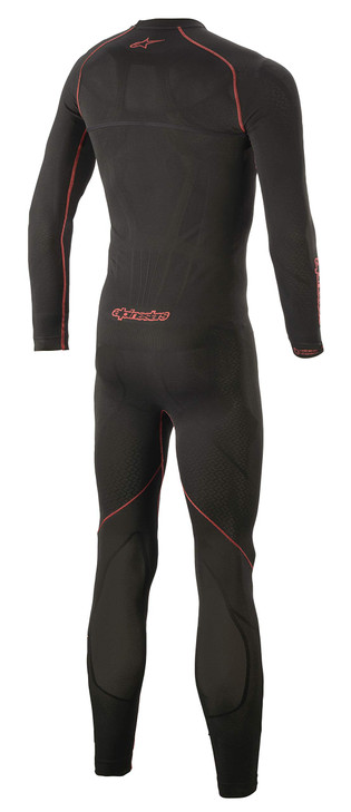RIDE TECH LITE 1PC UNDERSUIT (M/L, BLACK RED)