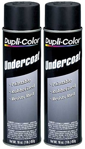 Dupli-Color UC101 Paintable Rubberized Undercoat (16 oz) - 2 Pack