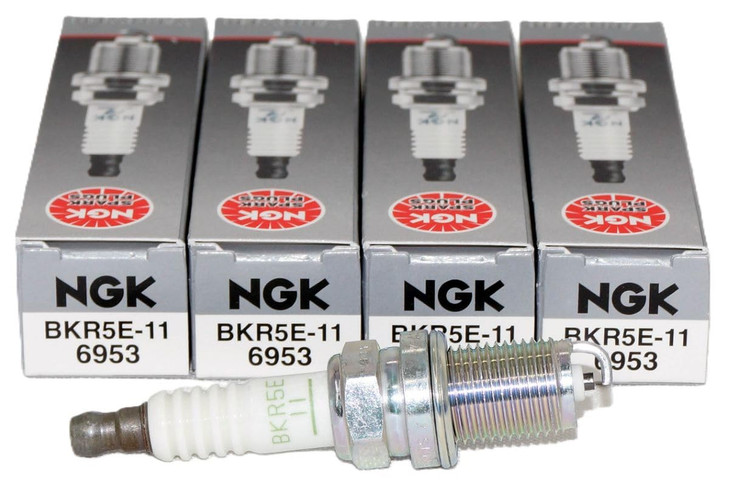 NGK Spark Plug BKR5E-11- Set of 4