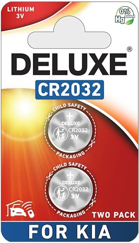 Key Fob Replacement Batteries for Kia (Sportage Sorento Soul Forte Optima K5 Rio Sedona NIRO Seltos Cadenza Carnival Stinger EV6) Key Remote Battery