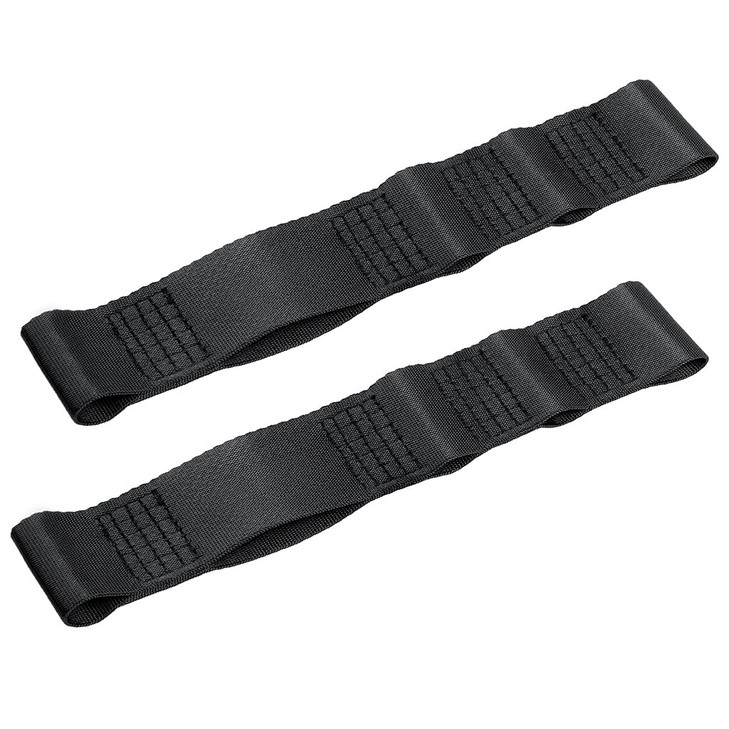 PYGHAP Jeep Door Limiting Straps, 2PCS Heavy Duty Adjustable Door Check Strap Compatible with 1987-2024 Jeep Wrangler JK JL TJ YJ CJ JKU Load 1000 Lb