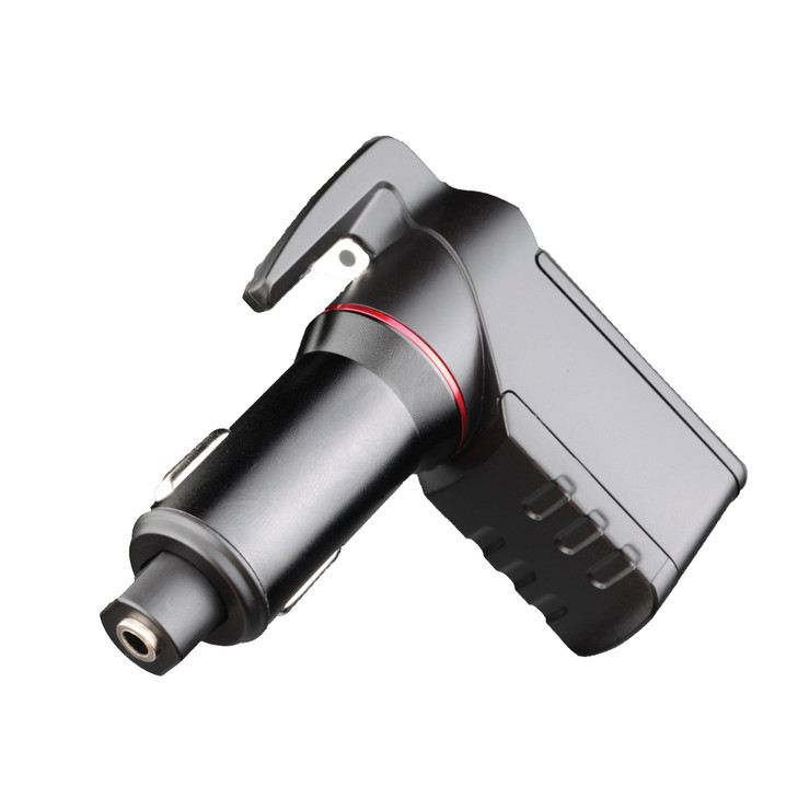 Ztylus Stinger Car Emergency Escape Tool, Spring-Loaded Window Breaker, Car Safety Hammer, Seatbelt Cutter and Window Glass Breaker, USB Car Charger,