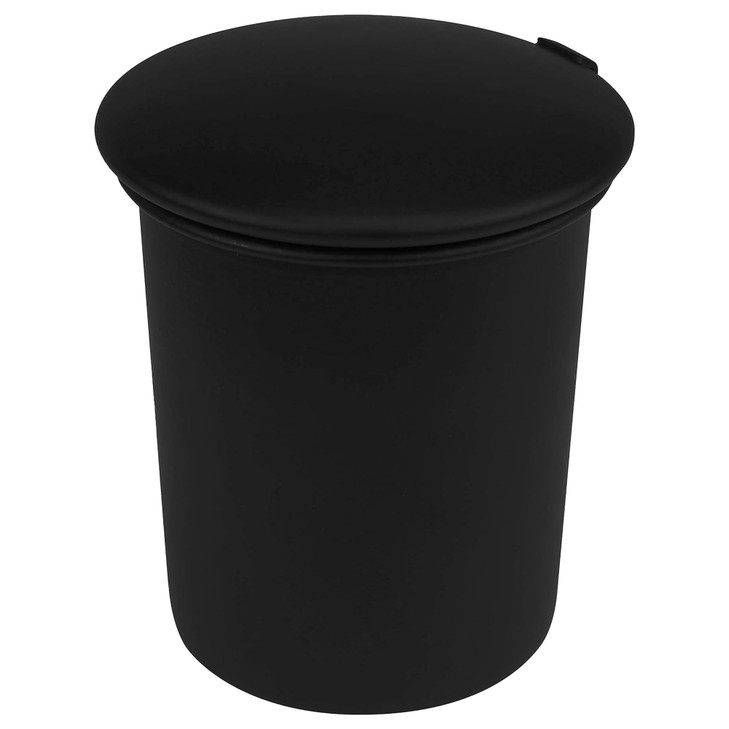 Stinky Cigar Car Ashtray, Spring Clip Holds All Cigar Sizes, Fits Any Standard Cup Holder, Matte Black