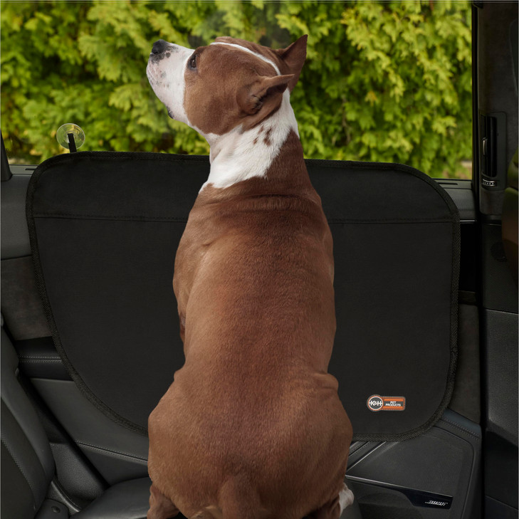 K&H Pet Products Car Door Protector for Dogs, 2 Pack Waterproof Interior Pet Car Door Protector from Dog Scratching, Stay Put Cover Design, Fits Most