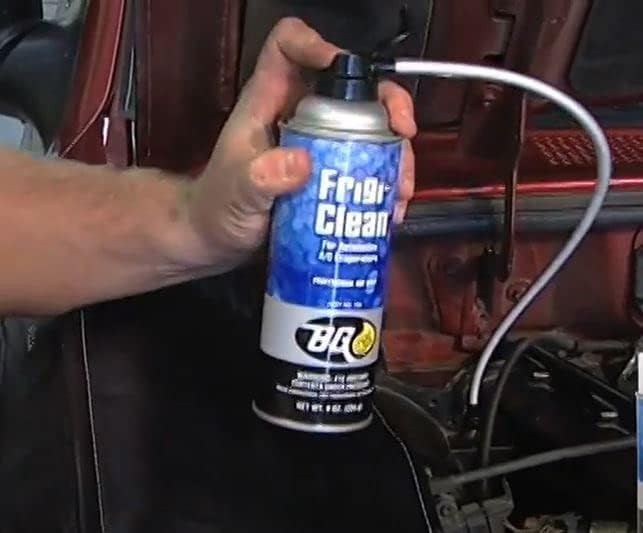 Smilyeez BG Frigi-Clean Aerosol AC Evaporator Cleaner And Frigi-Fresh Kit With Evaporating Cleaning Nozzle PN 6404 (1 Kit) and Pocket Screwdriver