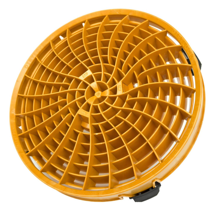 DETAIL GUARDZ Dirt Lock Car Wash Insert  Bucket Filter for 38 Gallon Round Pails  Traps Debris, Prevents Swirl Marks  Self-Locking Rubber Grips,