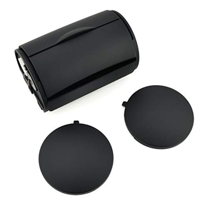 GHXSport Black Color Rear Ashtray Bin and Side Caps for VW Jetta Bora Golf MK4 US Model