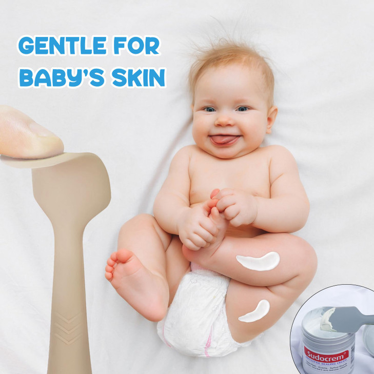 Baby Diaper Cream Spatula, Seeway 3 pack Baby Butt Paste Spatula, Diaper Cream Applicator for Newborn Babies-Baby Necessities - Suitable for Aquaphor