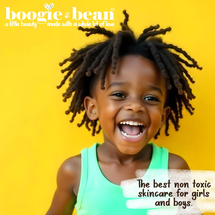 Boogie and Bean Shea Butter for Baby Skin and Hair, Creamy Baby Oil, Pure Raw Unrefined African Shea Butter for Kids. Moisturize Dry Skin, Eczema