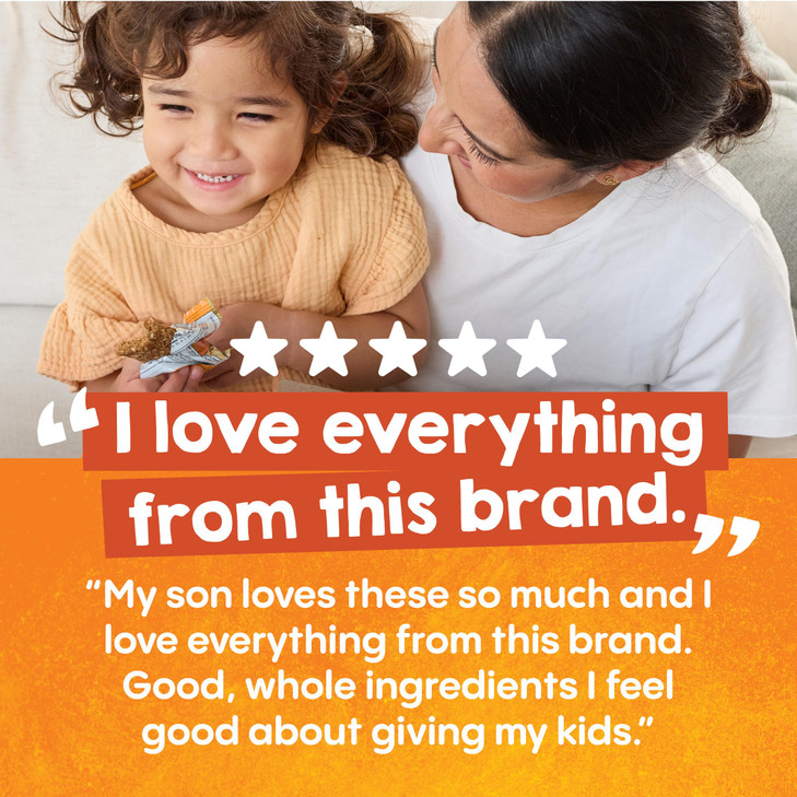 HAPPYTOT Organics Fiber & Protein Soft-Baked Oat Bars Organic Toddler Snack Banana & Carrot, 0.88 Ounce Bars, 5 Count Box (Pack of 6)