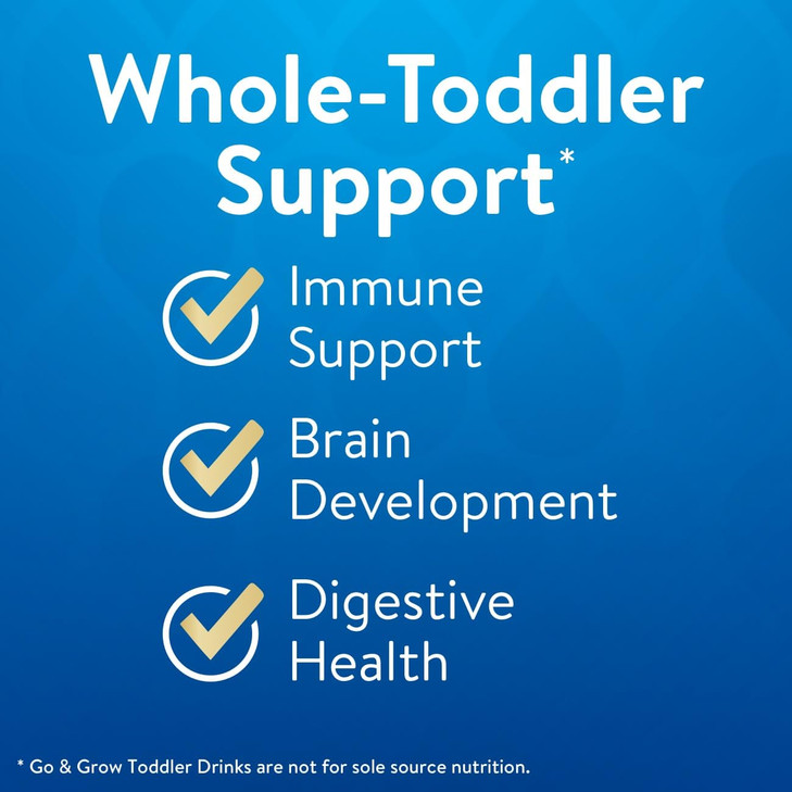 Go & Grow 360 Total Care by Similac Toddler Nutritional Drink, Has 5 HMOs, Powder, 24-oz Can