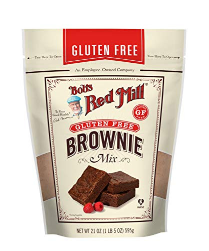 Bobs Red Mill Gluten Free Brownie Mix, 21 Oz Bag (Pack of 1) - Kosher