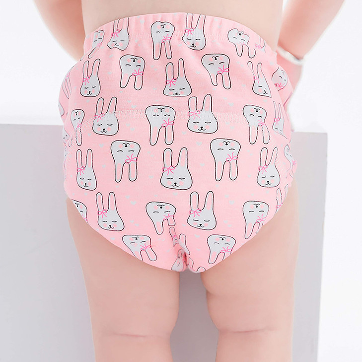 Potty Training Underwear for Girls Boys Potty Training Pants (3T,Pink)