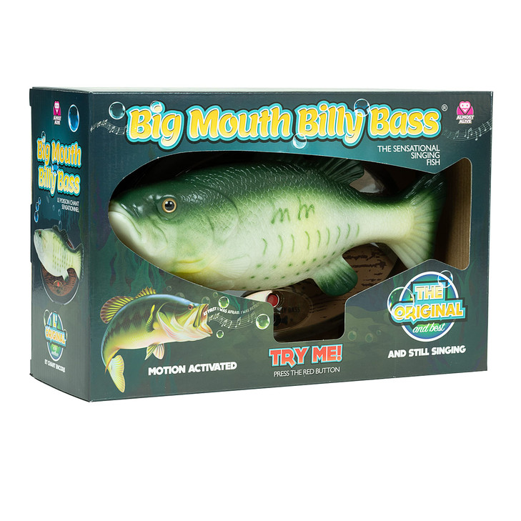Gemmy Inflateables Holiday G08 47957 Big Mouth Billy Bass 15th Anniversary Be Happy Decor