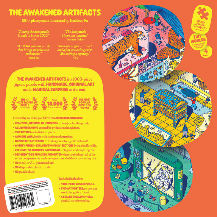 The Awakened Artifacts  1000-Piece Jigsaw Puzzle from The Magic Puzzle Company  Series Four