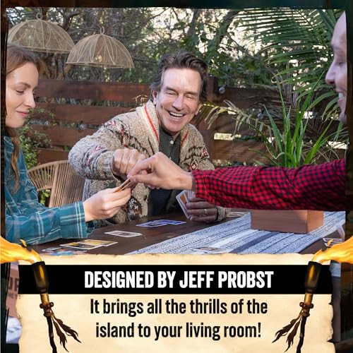 Exploding Kittens Survivor: The Tribe Has Spoken 3-6 Players - Ages 8+ - 30 Minutes to Play - Official Card Game for Survivor Fans - Family Game Nigh