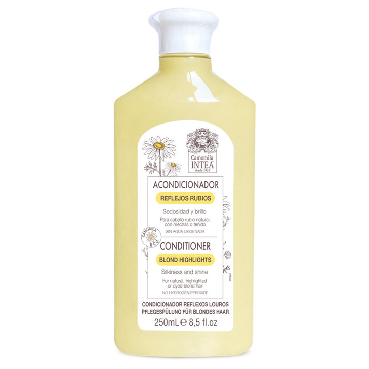 Intea Blonde Hair Conditioner with Natural Chamomile Extract - Keeps and Enhances Blonde Hair Colour - 8.5 oz (250 ml)