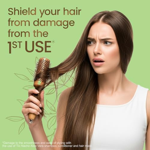 Tio Nacho Anti-Damage Conditioner with Aloe Vera & Royal Jelly, Keratin Conditioner for Women, Deep Repair for Damaged Hair, Nourishing Aloe Vera Hai