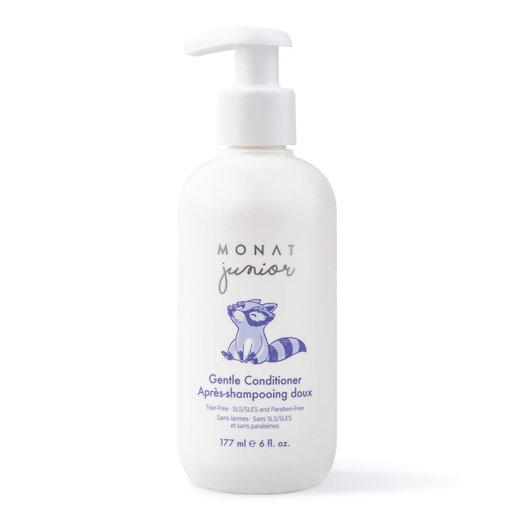 MONAT Junior Gentle Conditioner - A safe and gentle Anti Frizz Hair Conditioner for children that rinses out quickly. All Natural Tear-free, Sulfate