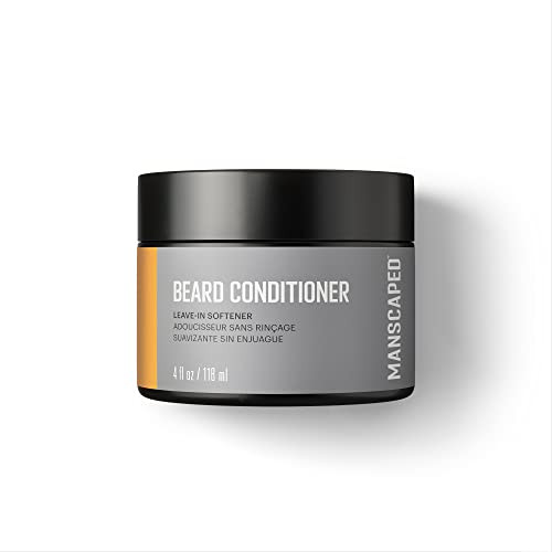 MANSCAPED® UltraPremium Beard Conditioner, Leave-in Softener with Nourishing Oils and Antioxidants, Shea Butter, Eucalyptus, Lavender, Coconut Oil Hy