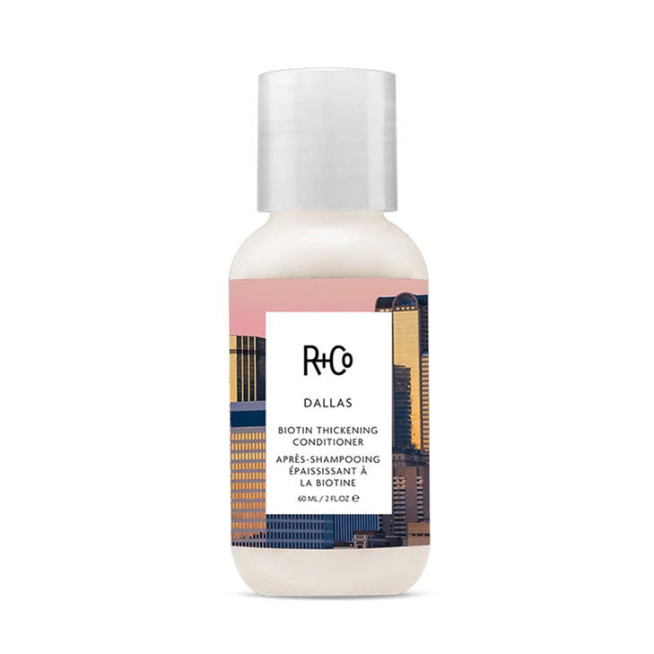 R+Co Dallas Biotin Thickening Conditioner | Weightless Hydration, Strengthens + Enhances Shine | Vegan + Cruelty-Free | 2 Oz
