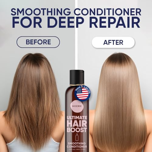 Moerie Ultimate Hair Growth Conditioner  For Longer, Thicker, Fuller Hair - Vegan Friendly Volumizing Hair Products  Paraben & Silicone Free  All