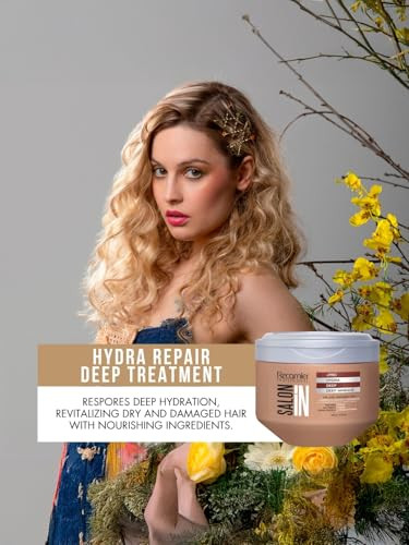 Salon In Recamier Hydra Repair Deep Treatment  10.58 oz | Intense Hydration & Repair for Dry, Damaged Hair