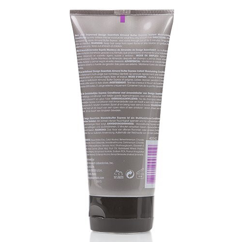Design Essentials Almond Butter Express Instant Moisturizing Conditioner, For Hydrating and Moisturizing Dry, Brittle Hair, 6 oz (Pack of 1)