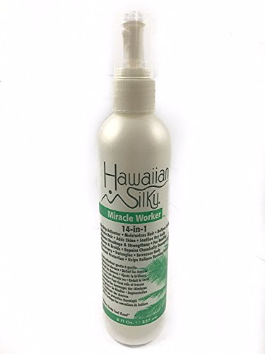 Hawaiian Silky 14-in-1 miracle worker, White, 8 Fl Ounce