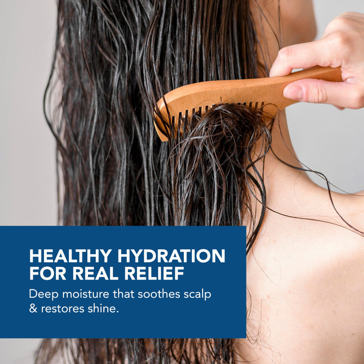 Kenkoderm Psoriasis Conditioner for Sensitive Hair & Skin with 3 Percent Salicylic Acid, Anti-Dandruff Deep Moisturizer for Itchy or Dry Scalp Relief