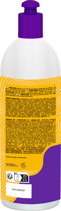 NOVEX My Curls Intense Leave In Conditioner 17.6oz - Repairs Damaged Curls  Enhances Shine, Softness and Luster  Frizz Free Hair