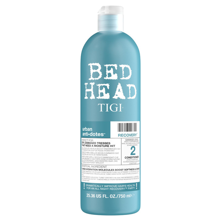 Bed Head by TIGI Urban Antidotes Resurrection Intensive Moisture Repair Shampoo for Severely Damaged Hair, Sulphate-Free, 25.36 fl oz