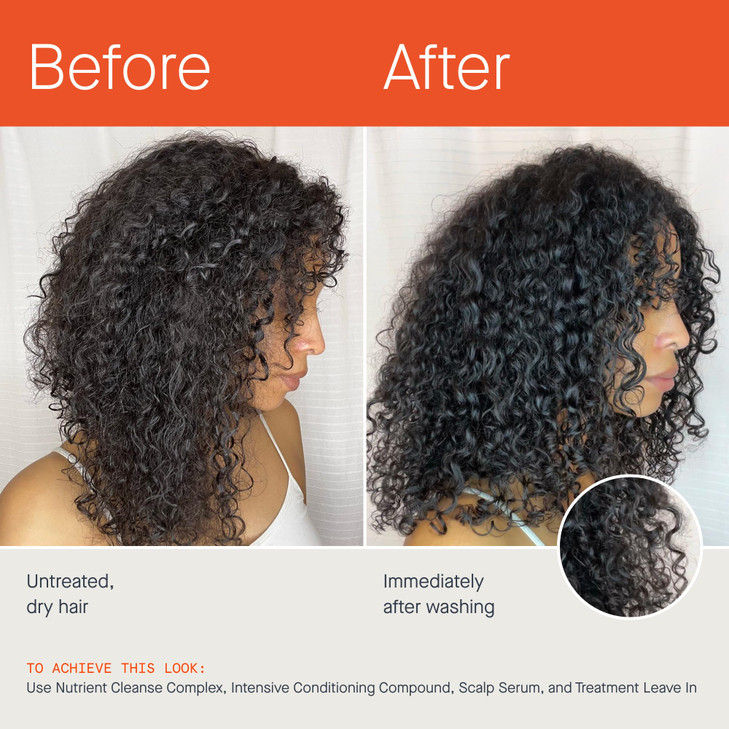 Leave In Conditioner for Dry Damaged Hair, Lightweight, Hydrating Cream, Curl Definition, Frizz Control, Heat Protection, Sulfate & Silicone Free, 4C