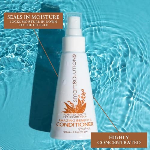 SMART SOLUTIONS Amazing Benefits Conditioner, 4 oz | Prevents Breakage | Tames Frizz | Gluten & Paraben-Free