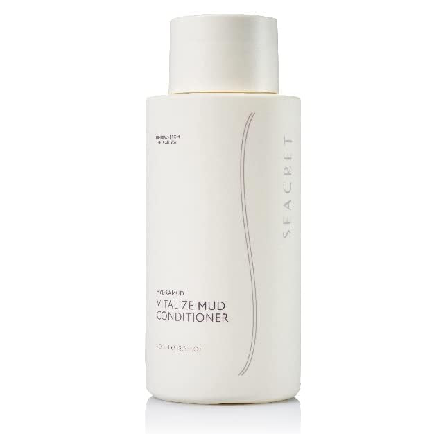 SEACRET Minerals Hydra Mud Conditioner, Vitalize Mud Hair Conditioner with Dead Sea Minerals & Argan Oil, 13.3 Fl Oz / 400 ml