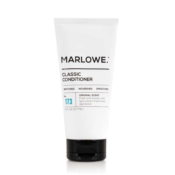MARLOWE. No.173 Classic Mens Conditioner, Restores, Nourishes and Smooths Hair with Moisturizing Argan & Coconut Oil, Original Fresh & Woodsy Scent,