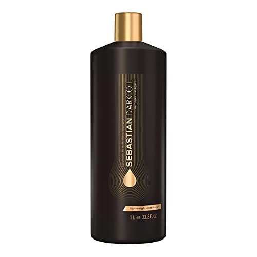 Sebastian Professional Dark Oil Lightweight Conditioner | Infused with Jojoba & Argan Oil | 33.8 fl oz