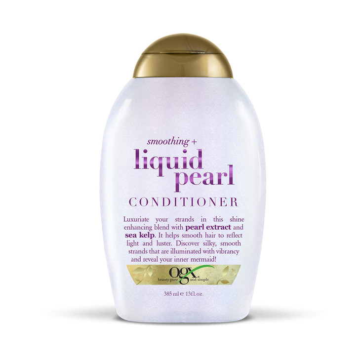 OGX Smoothing + Liquid Pearl Conditioner , 13 Fl Oz