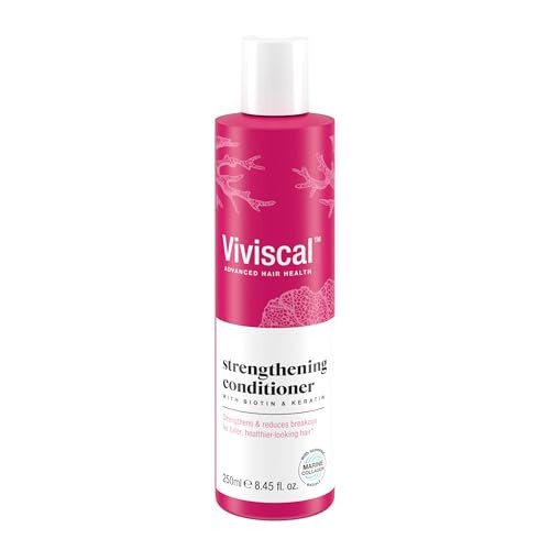 Viviscal Hair Strengthening Conditioner  Strengthens and Reduces Breakage for Fuller, Healthier Hair  With Biotin, Keratin and Marine Extracts  25