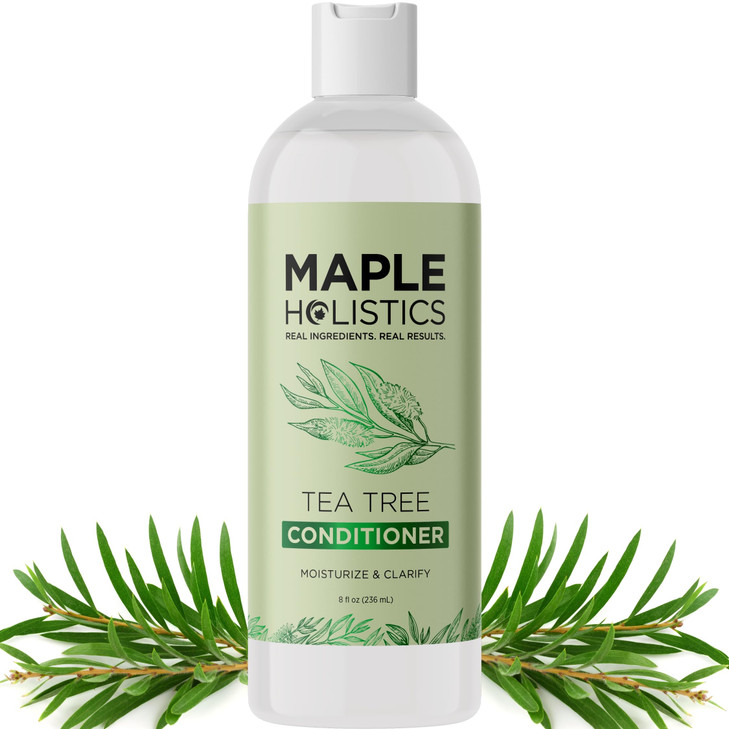 Tea Tree Conditioner for Dry Hair - Tea Tree Oil Conditioner for Oily Hair and Sulfate Free Conditioner for Dry Hair - Cleansing Conditioner and Tea